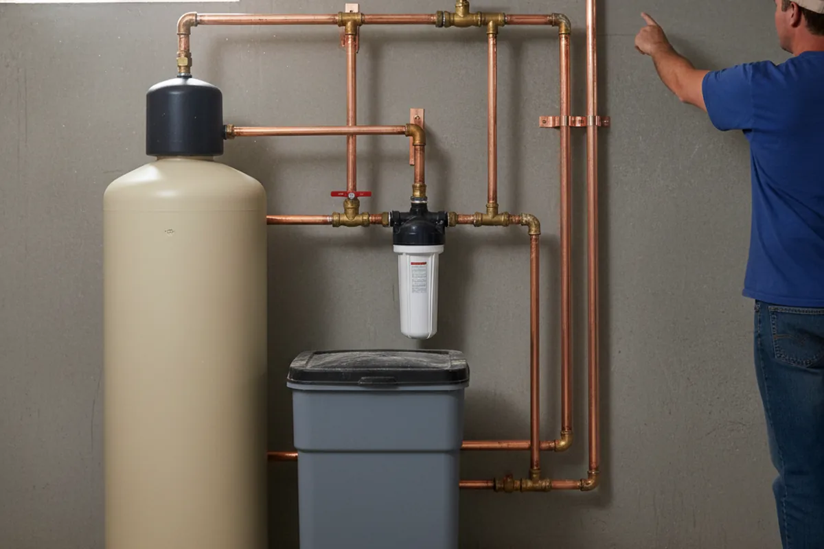 Whole-house water treatment system installed in Johnsonville